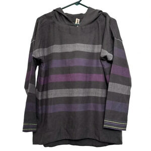 Lemlem NWT’s 100% merino hooded pullover tunic style top. Size small